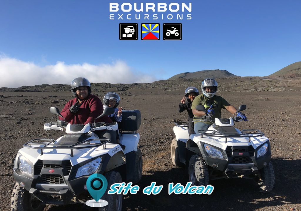 Le Site du volcan en Quad homologué !